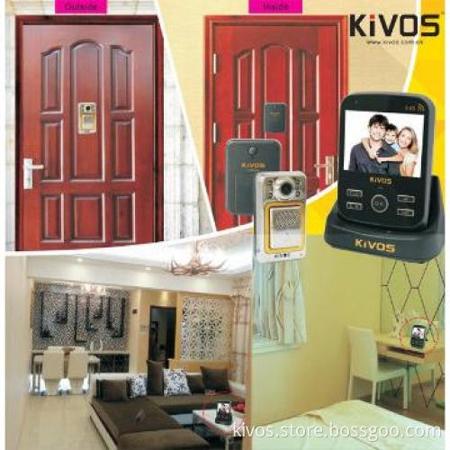 Intelligent wireless doorbell two receivers